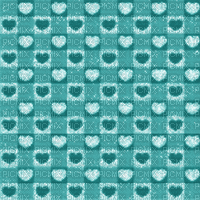 Checker Heart Glitter BG~Teal©Esme4eva2015 - GIF animado grátis