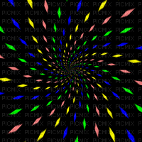 fond-background-animation-encre-tube_spiral multicolour-gif-blue-yellow-pink_green-black_Blue DREAM 70 - Kostenlose animierte GIFs