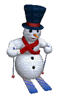 noel,christmas,gif,funny snowman,Pelageya - Gratis animeret GIF