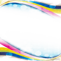 soave frame deco abstract rainbow - png ฟรี