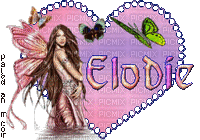 Elodie - GIF animasi gratis