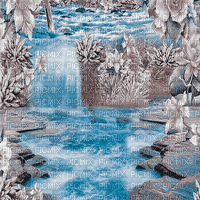 soave background animated fantasy   blue brown - Animovaný GIF zadarmo