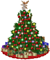 Weihnachtsbaum - Gratis animerad GIF