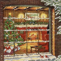 kikkapink background winter christmas - Gratis geanimeerde GIF