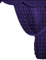 kikkapink deco purple curtain - nemokama png