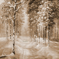 Y.A.M._Winter New year background Sepia - Zdarma animovaný GIF