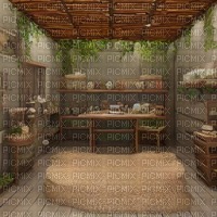 Brown Hut Room - ücretsiz png