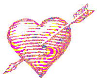 neon heart - Animovaný GIF zadarmo