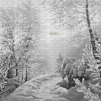 Y.A.M._Winter New year background black-white - GIF animé gratuit