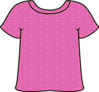 Pink shirt - zdarma png
