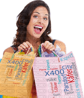 shopping woman - besplatni png