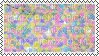 confetti stamp by thecandycoating - Gratis animerad GIF