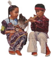 Dzieci indiańskie - zdarma png