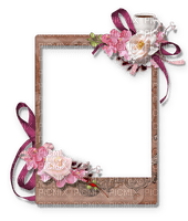Cadre.Frame.Pink.Coffee.Café.Victoriabea - Free PNG