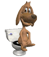 Kaz_Creations Animated Funny Dog Pup Dogs - Animovaný GIF zadarmo