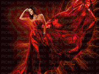 woman long dress bp - Darmowy animowany GIF