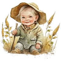 Baby - Girl - Farm - δωρεάν png