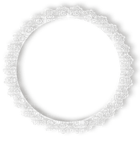 ROUND/LACE FRAME - png gratuito