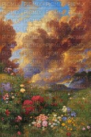 flower field - бесплатно png