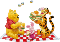 Winnie Pooh Picknick - gratis png