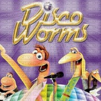 Disco Worms - zdarma png
