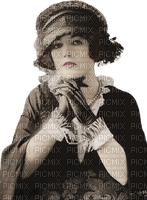 vintage woman bp - png gratis