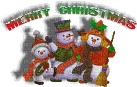 Merry Christmas - Bezmaksas animēts GIF