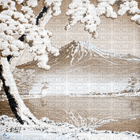 kikkapink oriental background animated winter - Bezmaksas animēts GIF