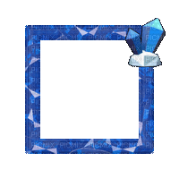 Small Blue Frame - GIF animé gratuit