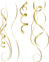 streamer gold deco serpendin dore