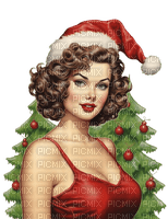 Noël femme à Noël - 免费PNG