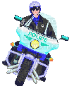 police moto - 免费动画 GIF