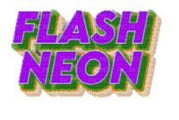 flash neon - ilmainen png