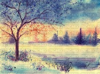 Landscape Winter - zdarma png