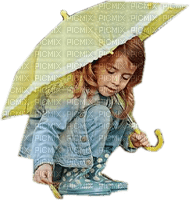 Kaz_Creations Baby Enfant Child Girl Umbrella - png ฟรี