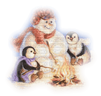 Kaz_Creations Christmas Deco Snowman - gratis png