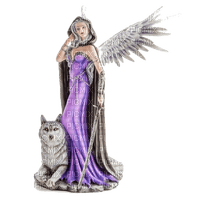 angel and wolf - png gratis