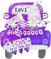 soave valentine animated car gnome text love cupid - Besplatni animirani GIF