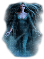 woman green fantasy femme vert fantaisie💚 - PNG gratuit