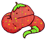 strawberry shortsnake - nemokama png