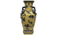 Asian Chinese vase deco sunshine3 - PNG gratuit