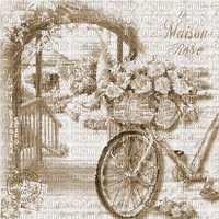 soave background animated vintage flowers spring - 無料のアニメーション GIF