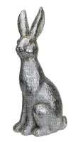 Osterhase Silber - 無料png