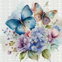 butterflies - gratis png