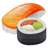 Sushi emoji food - zdarma png