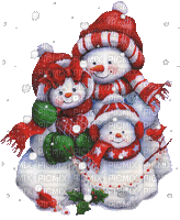 christmas noel snowman gif hiver winter - Besplatni animirani GIF