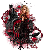 gothic  woman by nataliplus - gratis png
