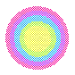 circle rainbow - GIF animé gratuit