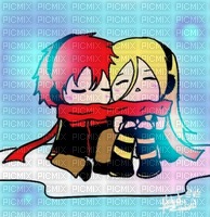 Lily et Akaito - png gratis