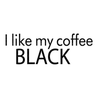 Coffee Black Text - Bogusia - besplatni png